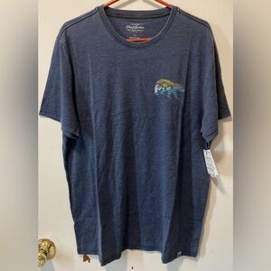 Flag & Anthem Men’s Short Sleeve Crew Neck Navy Graphic T-Shirt Large NWT